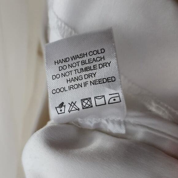 Majorelle Ursula Dress in White Mesh Asymmetrical Strapless Ruched Revolve - Picture 7 of 9